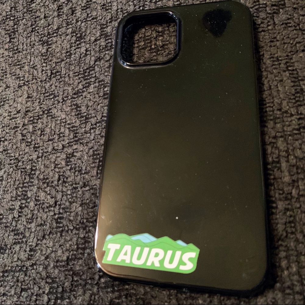 Black iPhone 12 Pro Max case